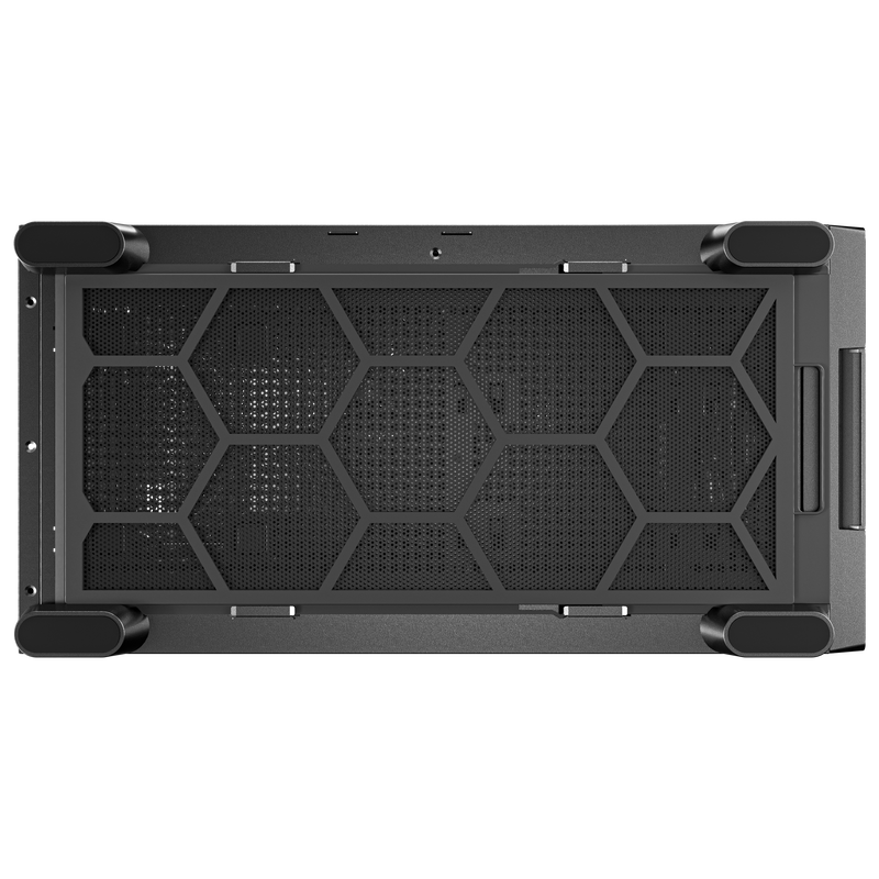 Antec Flux kabinett midtårn E-ATX herdet glass svart - Antec