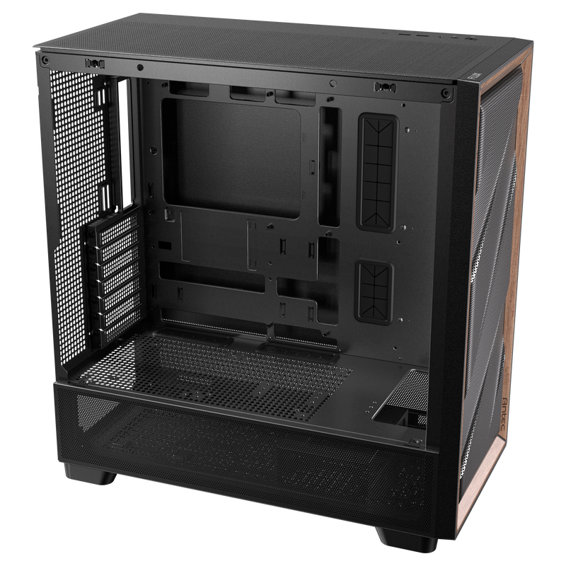 Antec Flux kabinett midtårn E-ATX herdet glass svart - Antec