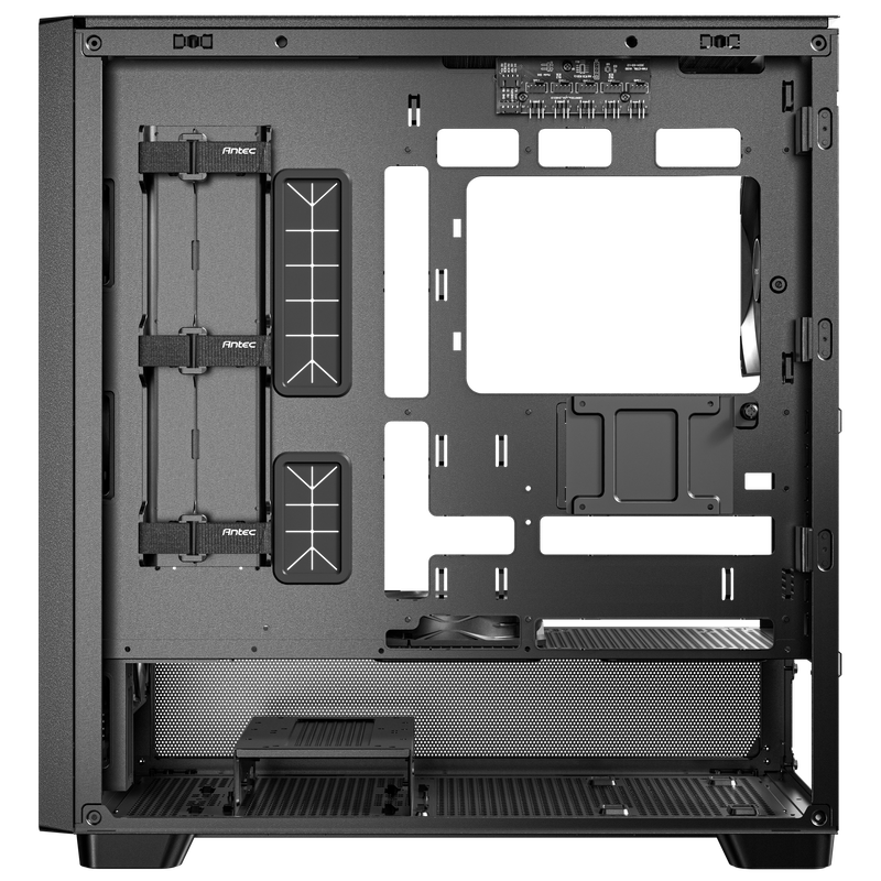 Antec Flux kabinett midtårn E-ATX herdet glass svart - Antec