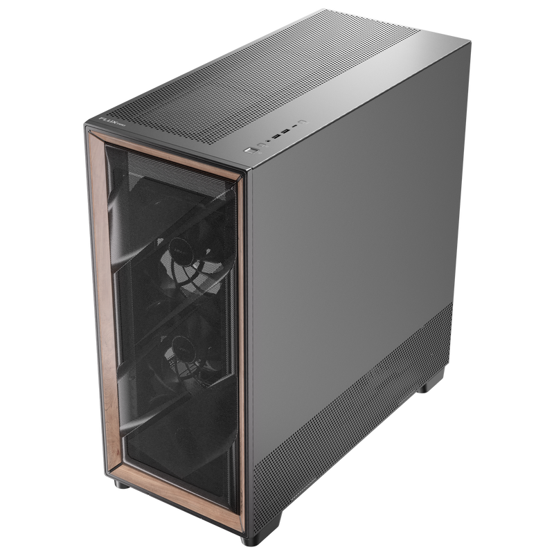 Antec Flux Pro kabinett fulltårn E-ATX herdet glass svart - Antec
