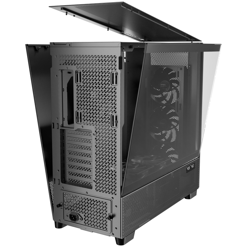 Antec Flux Pro kabinett fulltårn E-ATX herdet glass svart - Antec