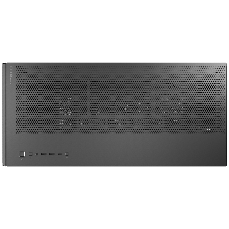 Antec Flux Pro kabinett fulltårn E-ATX herdet glass svart - Antec