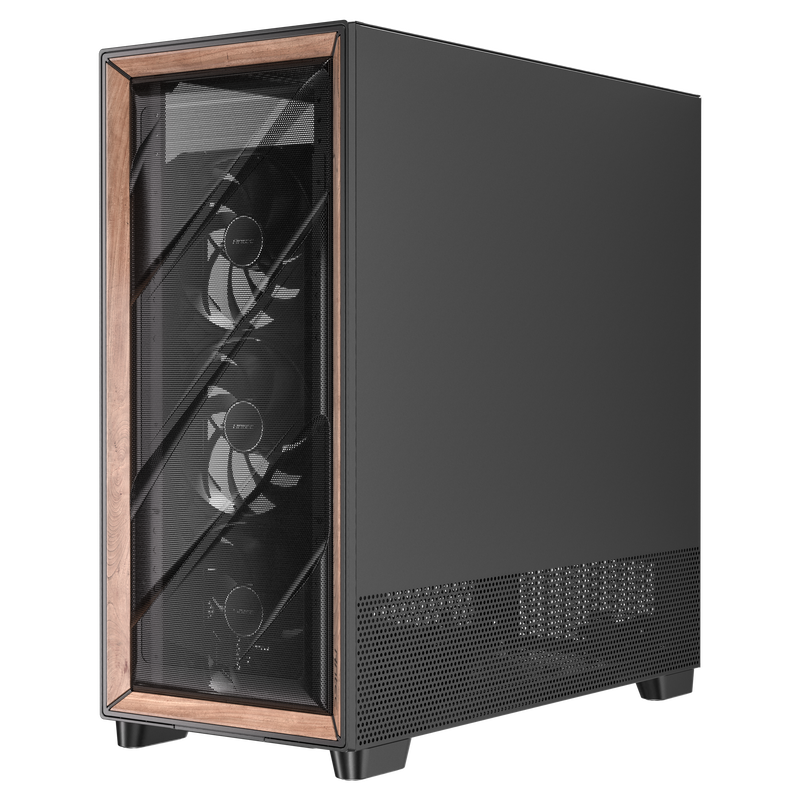 Antec Flux Pro kabinett fulltårn E-ATX herdet glass svart - Antec