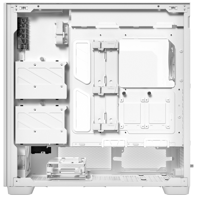 Antec Flux Pro kabinett fulltårn E-ATX herdet glass hvit - Antec