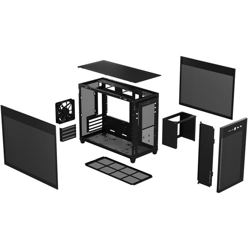 ASUS Prime AP201 Micro-ATX kabinett mesh hvit - ASUS