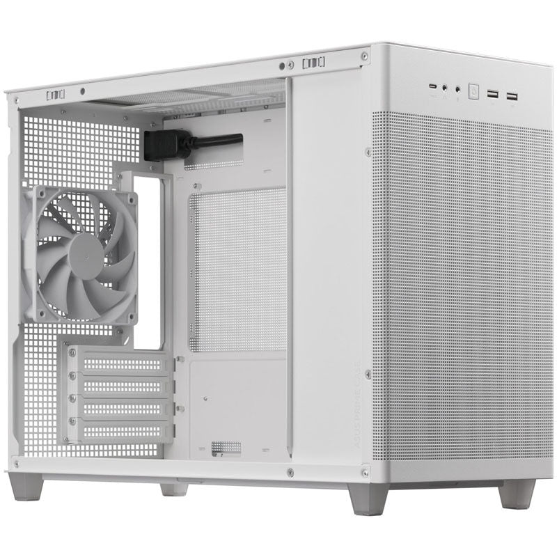 ASUS Prime AP201 Micro-ATX kabinett mesh hvit - ASUS