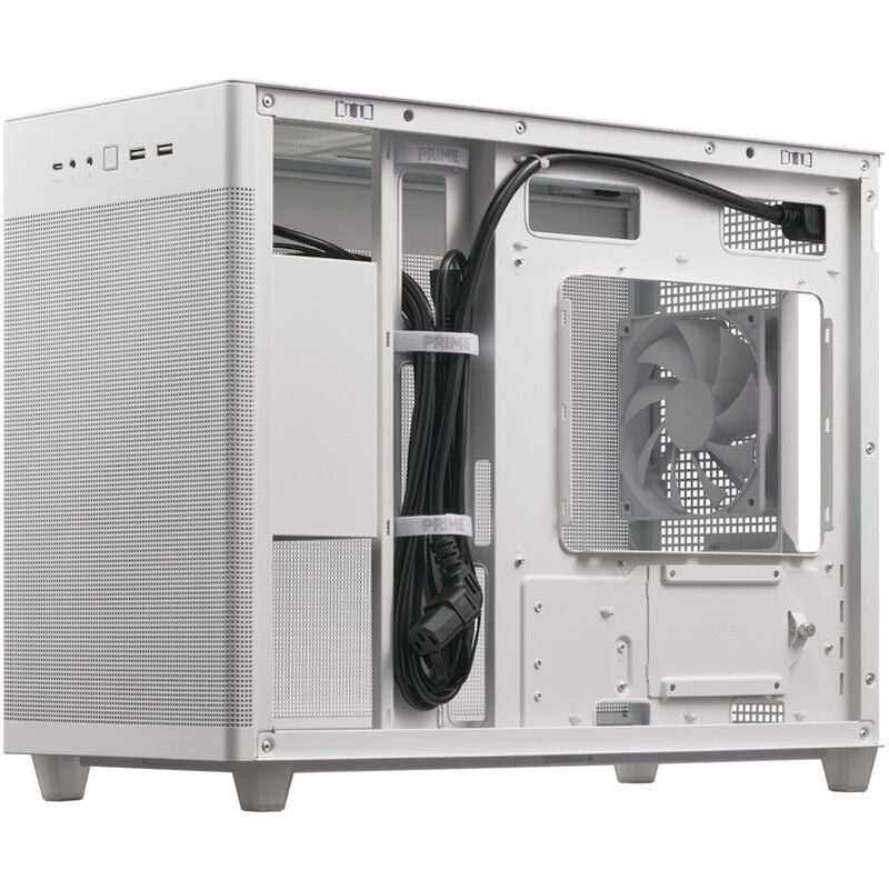 ASUS Prime AP201 Micro-ATX kabinett mesh hvit - ASUS