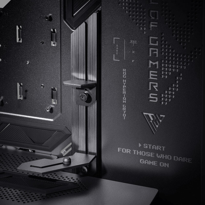 ASUS ROG Hyperion GR701 kabinett fulltårn herdet glass svart - ASUS