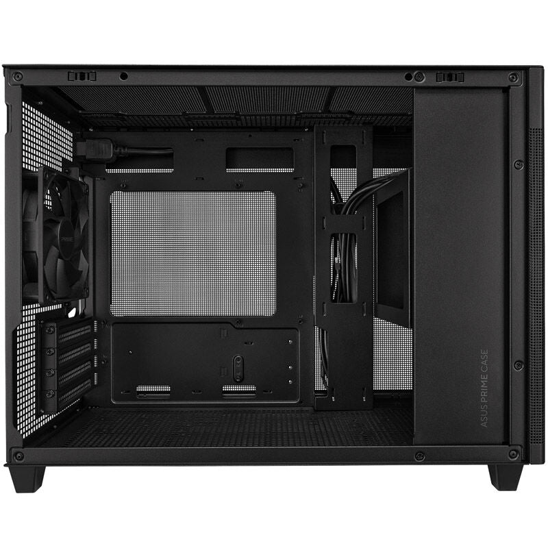 ASUS Prime AP201 kabinett Micro-ATX herdet glass svart - ASUS
