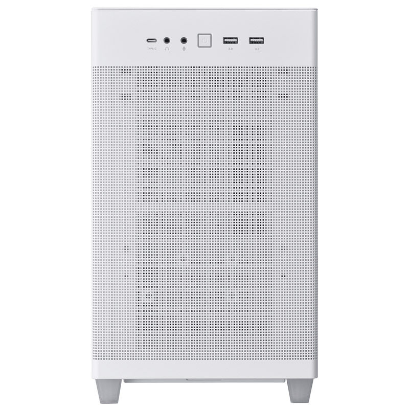 ASUS Prime AP201 kabinett Micro-ATX herdet glass svart - ASUS