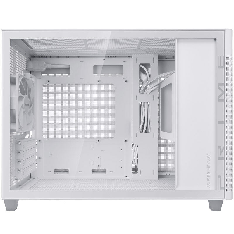ASUS Prime AP201 kabinett Micro-ATX herdet glass svart - ASUS
