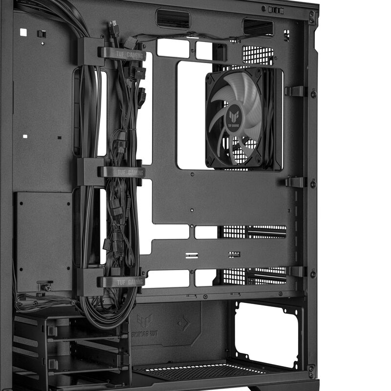 ASUS TUF Gaming GT302 TG ARGB kabinett midtårn E-ATX svart - ASUS