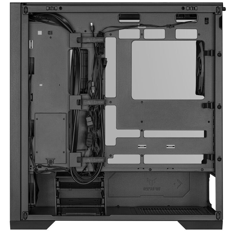 ASUS TUF Gaming GT302 TG ARGB kabinett midtårn E-ATX svart - ASUS