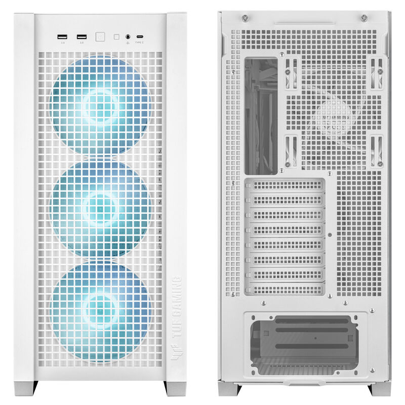 ASUS TUF Gaming GT302 TG ARGB kabinett midtårn E-ATX svart - ASUS