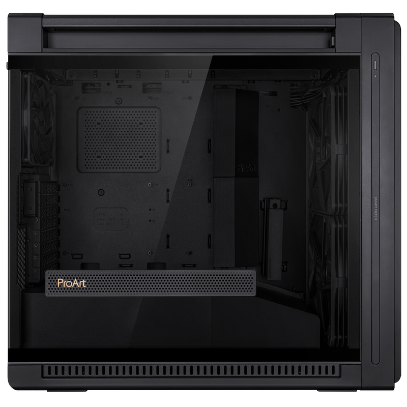 ASUS ProArt PA602 kabinett fulltårn E-ATX herdet glass svart - ASUS