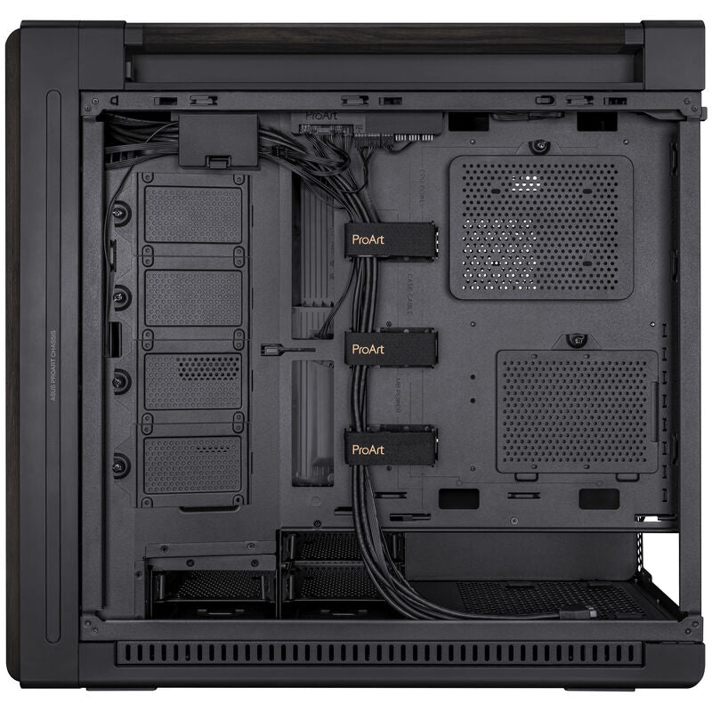 ASUS ProArt PA602 kabinett midtårn E-ATX ekte tre svart - ASUS