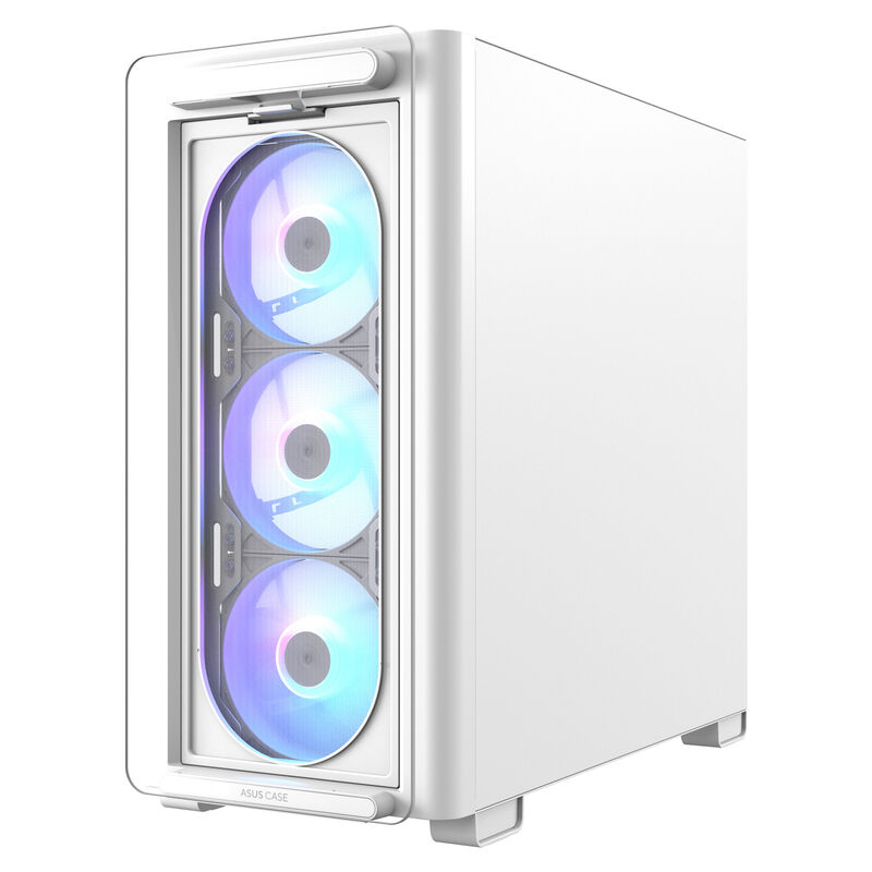 ASUS A23 PLUS kabinett minitårn Micro-ATX RGB herdet glass - ASUS