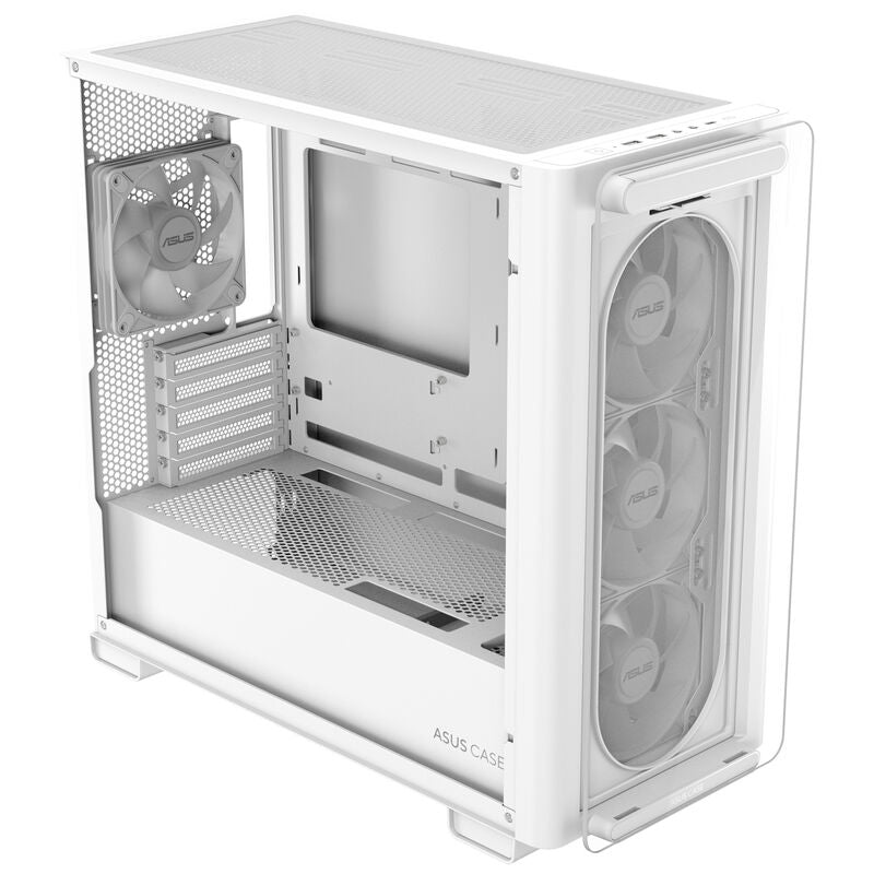 ASUS A23 PLUS kabinett minitårn Micro-ATX RGB herdet glass - ASUS