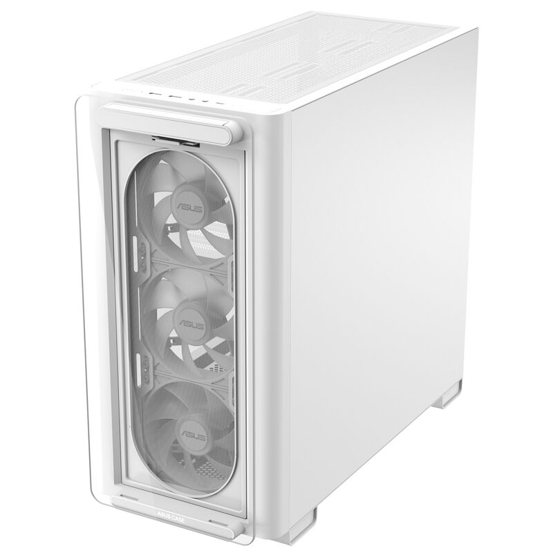 ASUS A23 PLUS kabinett minitårn Micro-ATX RGB herdet glass - ASUS