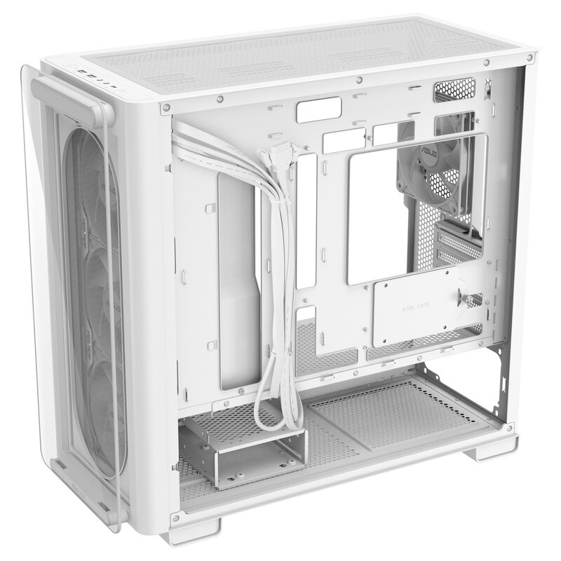 ASUS A23 PLUS kabinett minitårn Micro-ATX RGB herdet glass - ASUS