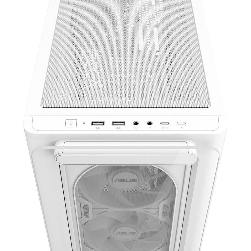ASUS A23 PLUS kabinett minitårn Micro-ATX RGB herdet glass - ASUS