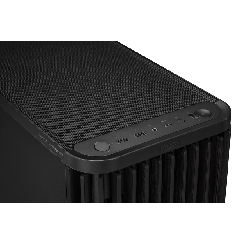 ASUS ProArt PA401 Wood Edition kabinett midtårn ATX trepanel - ASUS