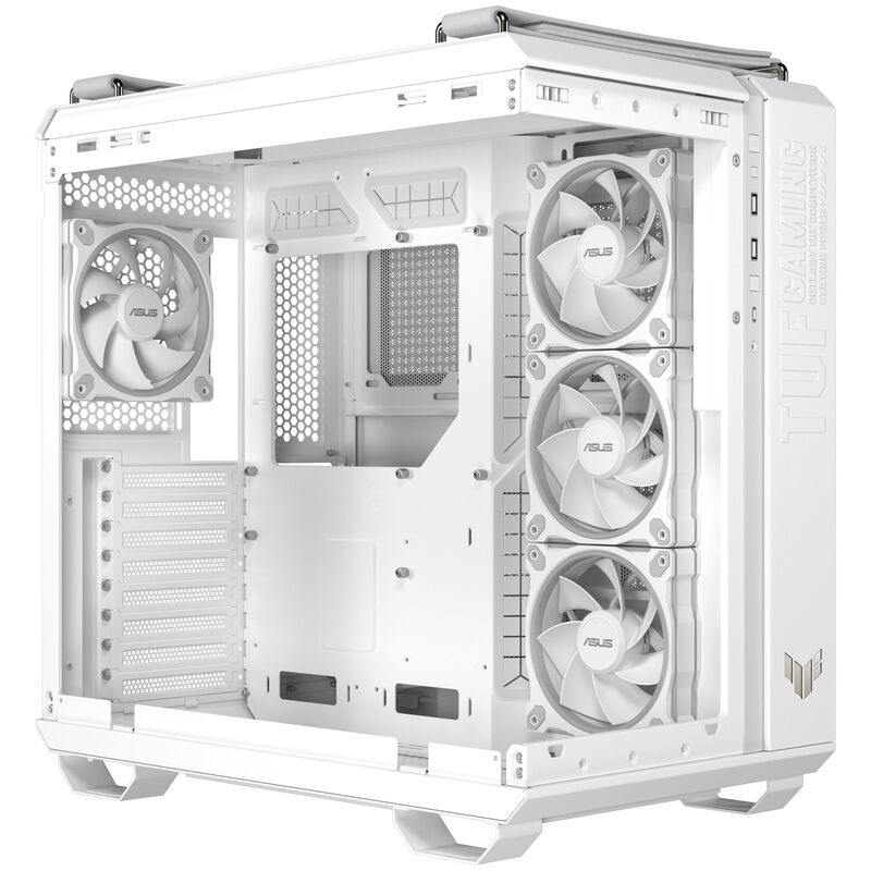 ASUS TUF Gaming GT502 Horizon kabinett midtårn ATX herdet glass - ASUS