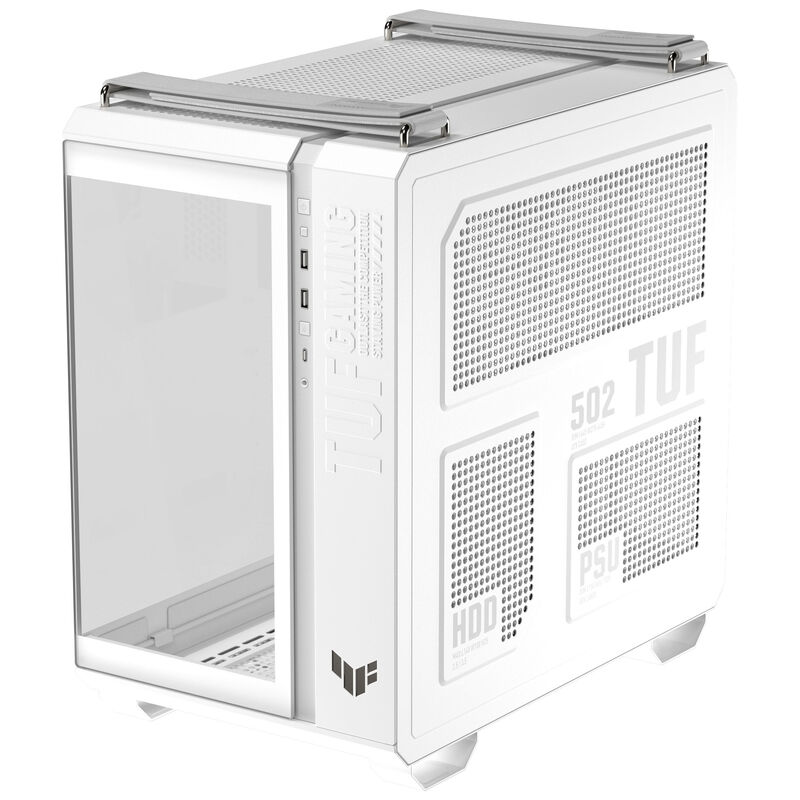 ASUS TUF Gaming GT502 Horizon kabinett midtårn ATX herdet glass - ASUS