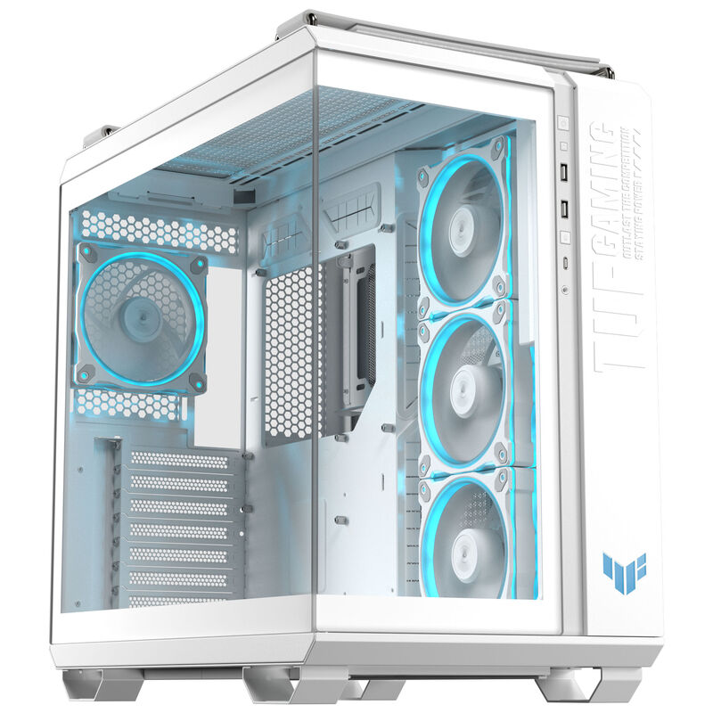 ASUS TUF Gaming GT502 Horizon kabinett midtårn ATX herdet glass - ASUS
