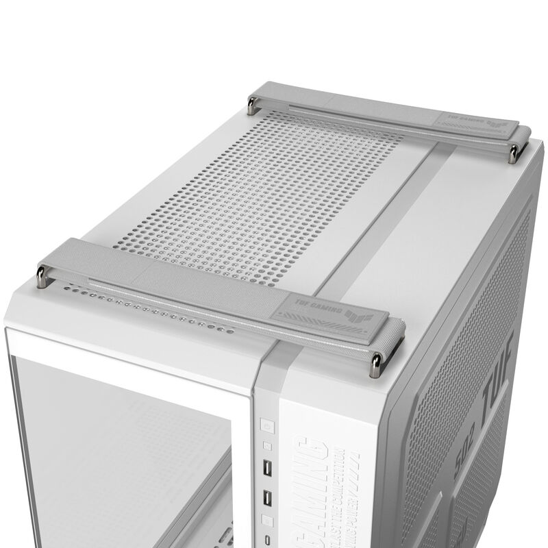 ASUS TUF Gaming GT502 Horizon kabinett midtårn ATX herdet glass - ASUS