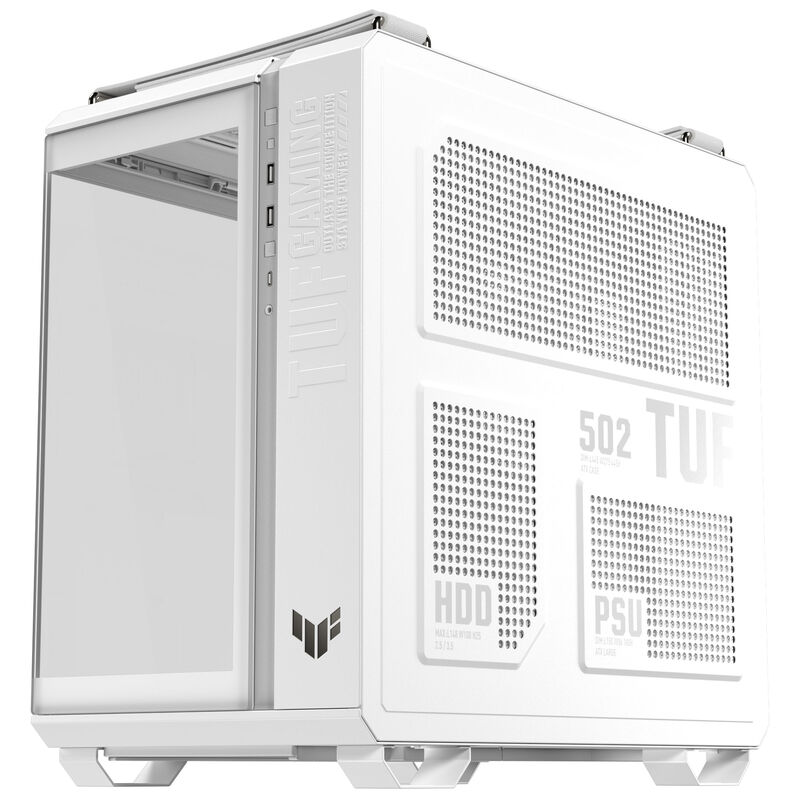 ASUS TUF Gaming GT502 Horizon kabinett midtårn ATX herdet glass - ASUS