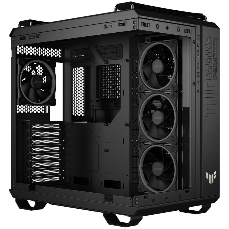 ASUS TUF Gaming GT502 Horizon kabinett midtårn ATX herdet glass - ASUS
