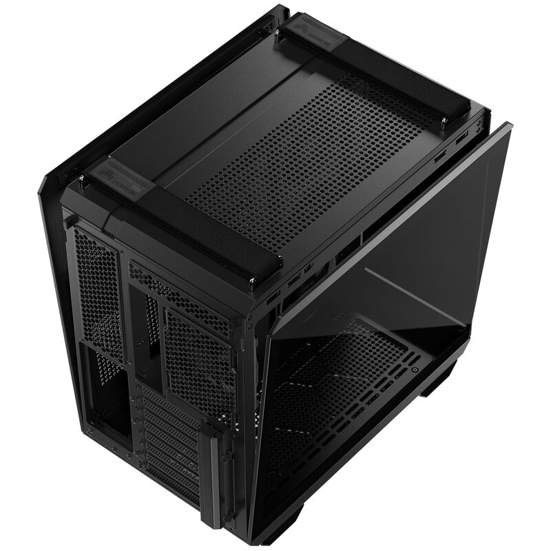 ASUS TUF Gaming GT502 Horizon kabinett midtårn ATX herdet glass - ASUS