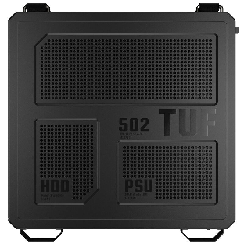 ASUS TUF Gaming GT502 Horizon kabinett midtårn ATX herdet glass - ASUS