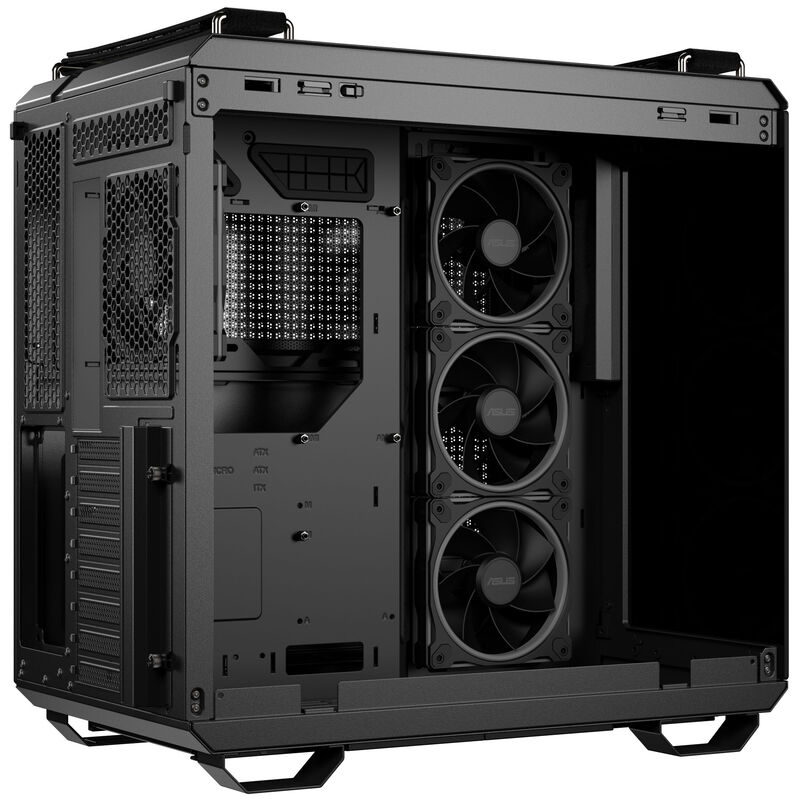 ASUS TUF Gaming GT502 Horizon kabinett midtårn ATX herdet glass - ASUS