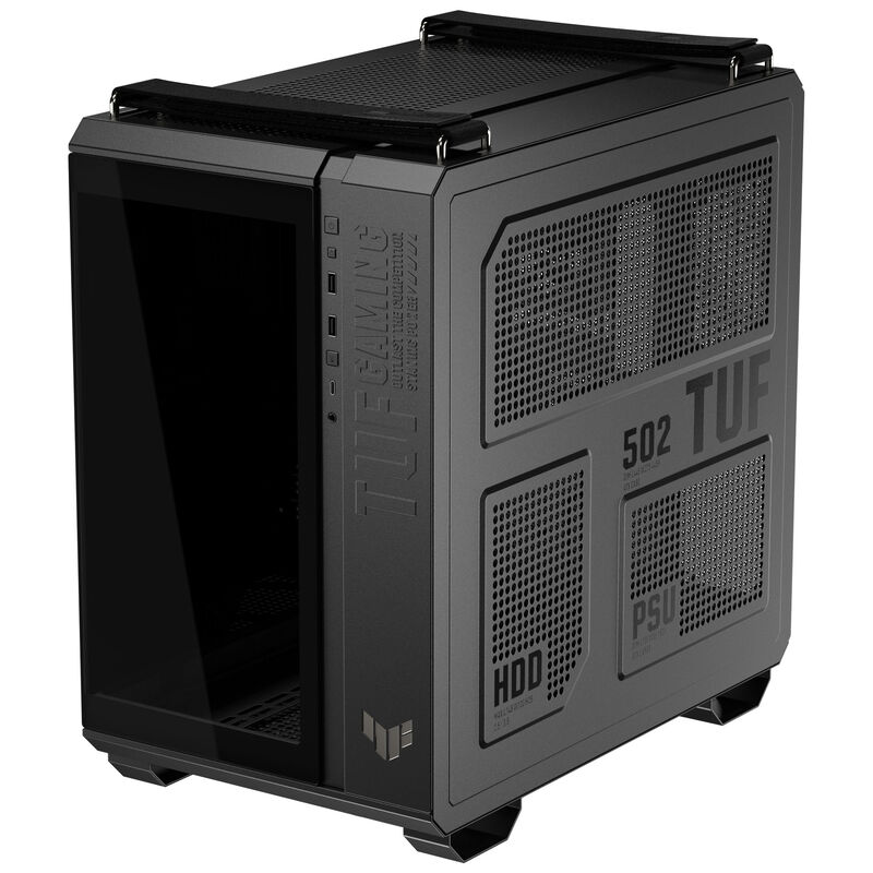 ASUS TUF Gaming GT502 Horizon kabinett midtårn ATX herdet glass - ASUS