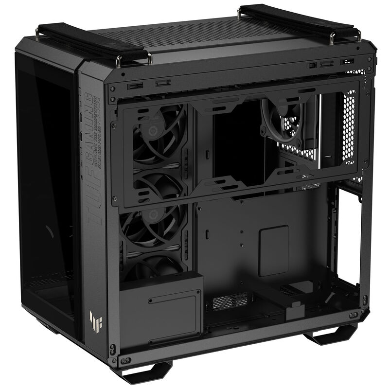 ASUS TUF Gaming GT502 Horizon kabinett midtårn ATX herdet glass - ASUS