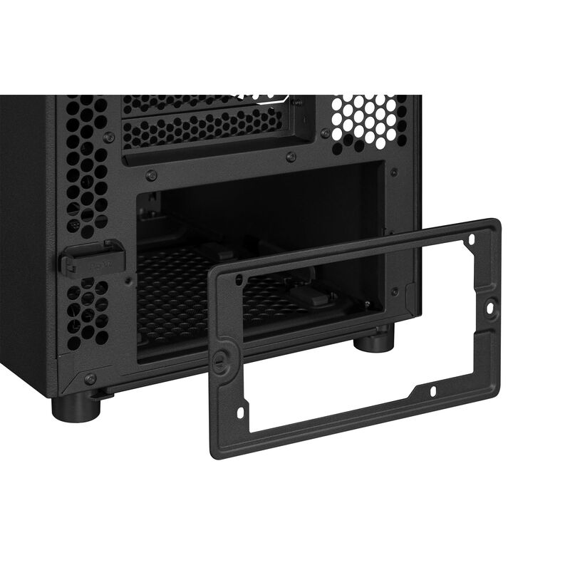 ASUS ProArt PA401 Wood Edition kabinett midtårn ATX mesh svart - ASUS