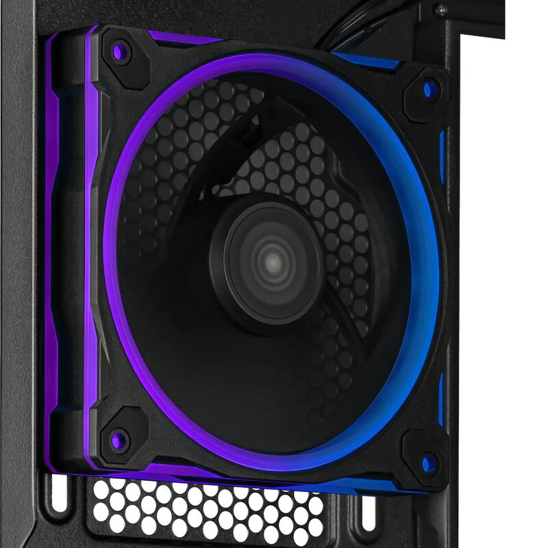 ASUS Prime AP202 ARGB kabinett midtårn mATX herdet glass svart - ASUS