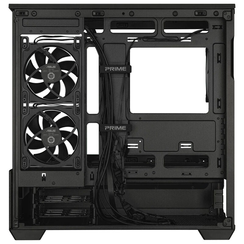ASUS Prime AP202 ARGB kabinett midtårn mATX herdet glass svart - ASUS
