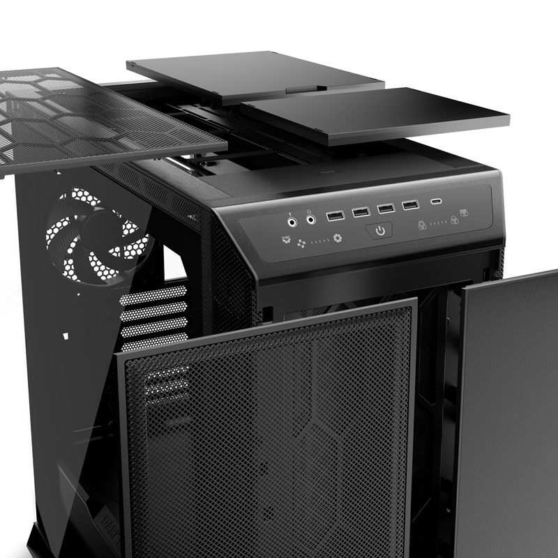 be quiet! Dark Base Pro 901 kabinett fulltårn XL-ATX herdet glass - be quiet!