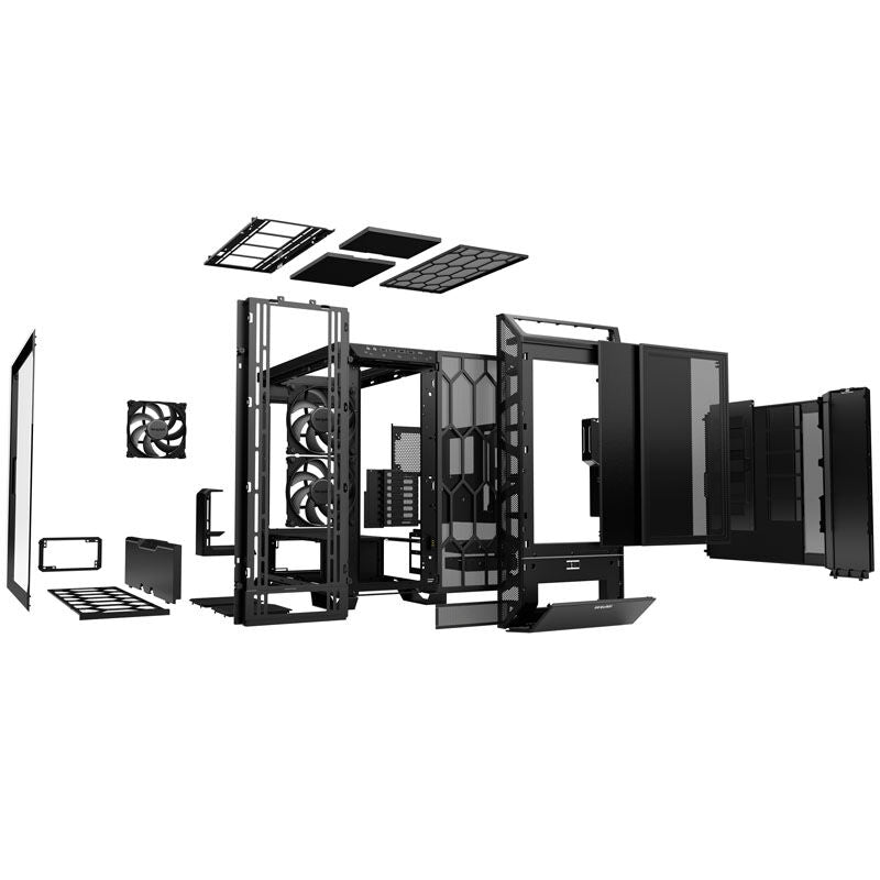 be quiet! Dark Base Pro 901 kabinett fulltårn XL-ATX herdet glass - be quiet!