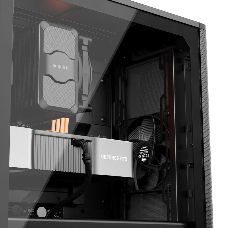 be quiet! Pure Base 501 Airflow kabinett midtårn ATX herdet glass - be quiet!
