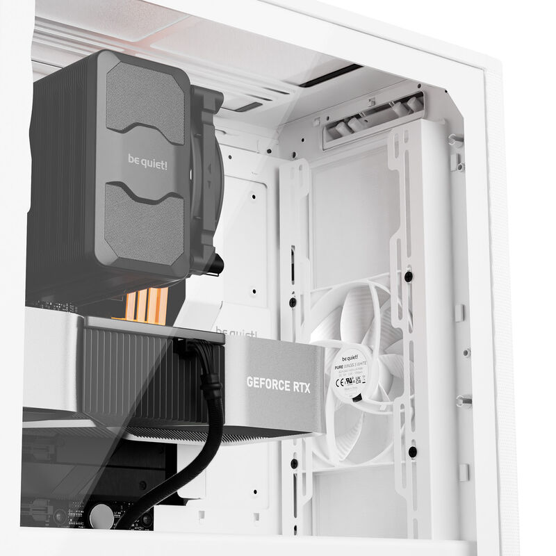 be quiet! Pure Base 501 Airflow kabinett midtårn ATX herdet glass - be quiet!