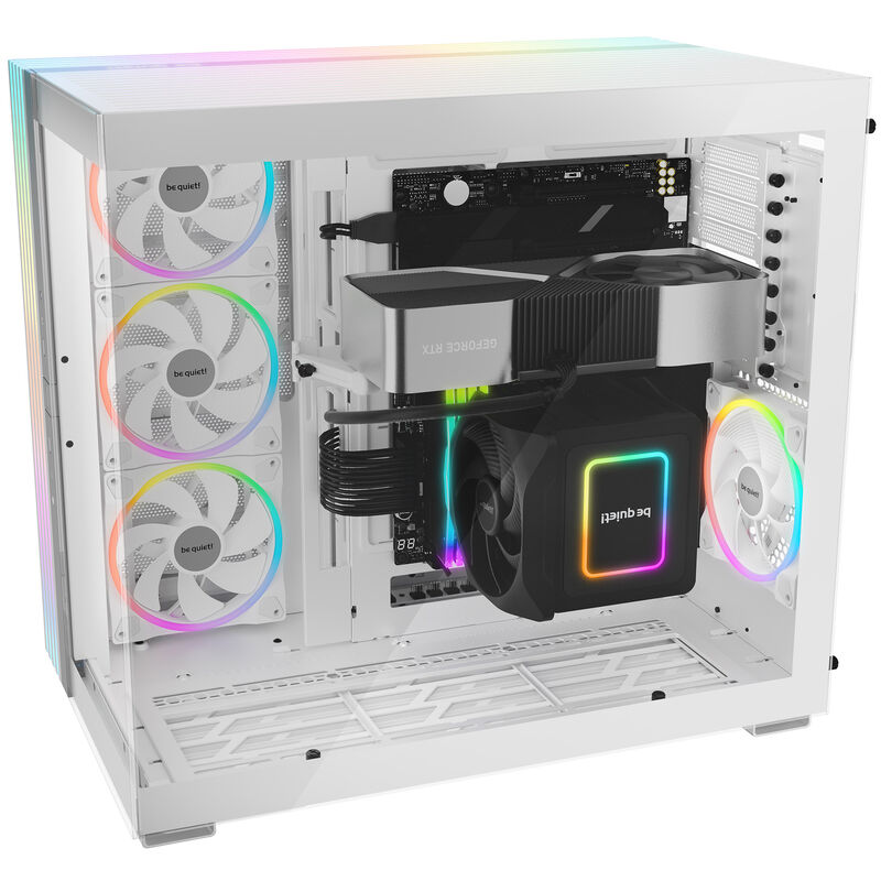 be quiet! Light Base 900 FX kabinett fulltårn ARGB herdet glass - be quiet!