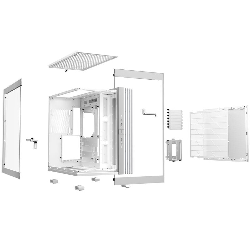 be quiet! Light Base 600 DX kabinett midtårn ARGB herdet glass - be quiet!