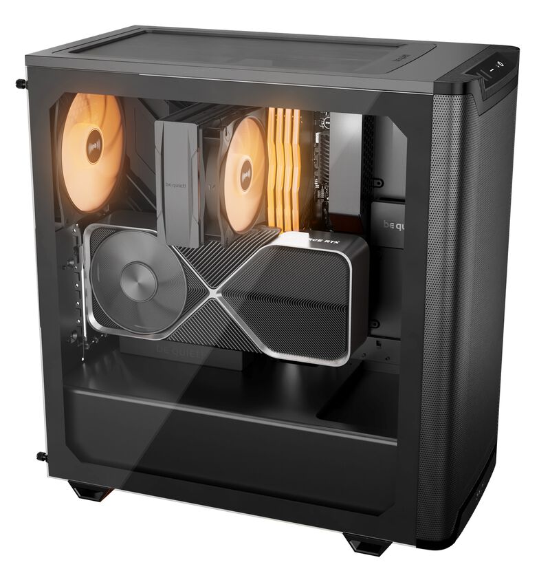 be quiet! Pure Base 501 DX kabinett midtårn ATX ARGB svart - be quiet!