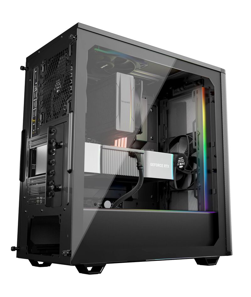 be quiet! Pure Base 501 DX kabinett midtårn ATX ARGB svart - be quiet!