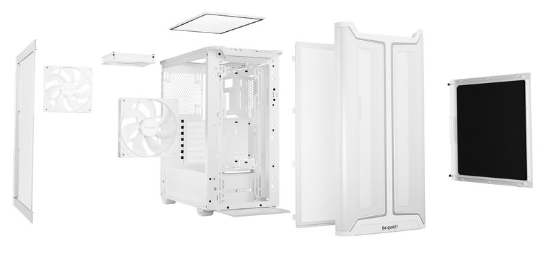 be quiet! Pure Base 501 DX kabinett midtårn ATX ARGB svart - be quiet!