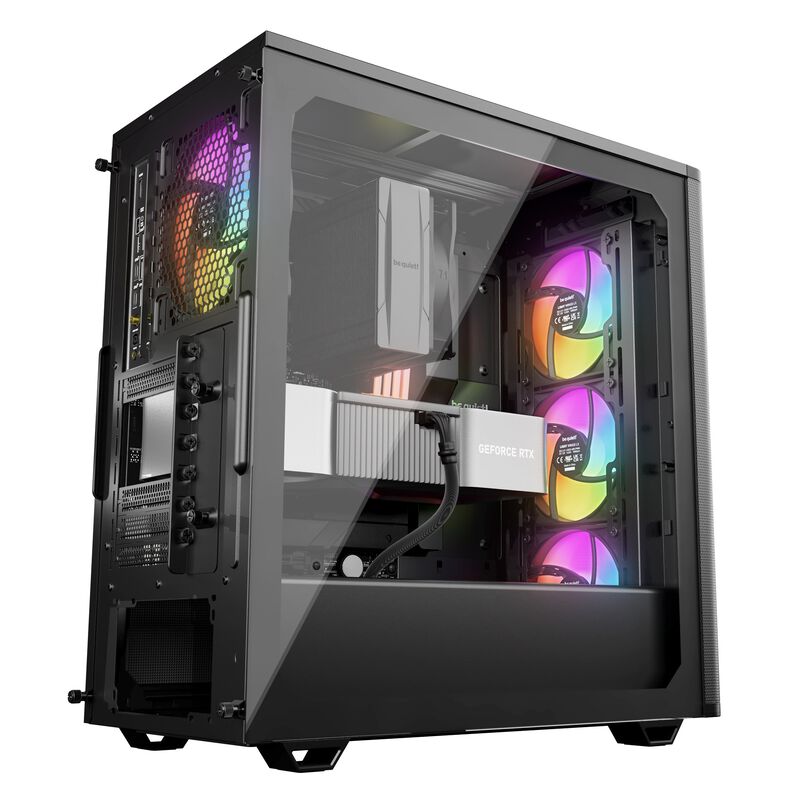 be quiet! Pure Base 501 LX kabinett midtårn ATX ARGB svart - be quiet!